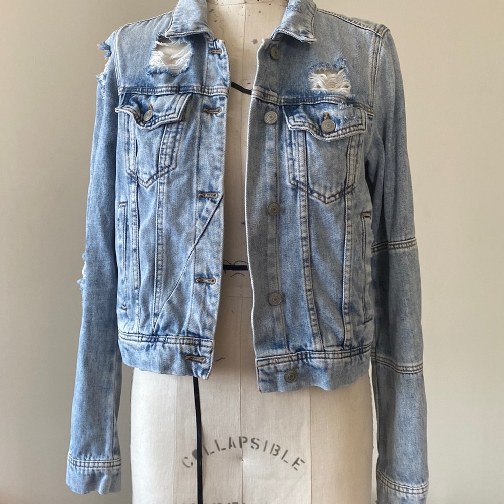 Free People Small Denim Jacket